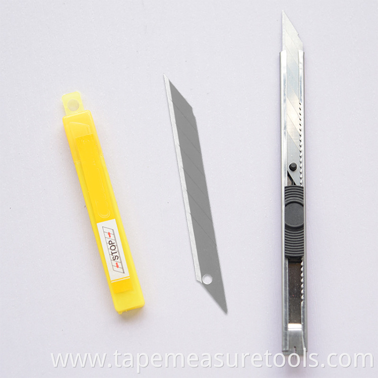 Custom 30 Angle 9mm utility black knife blade